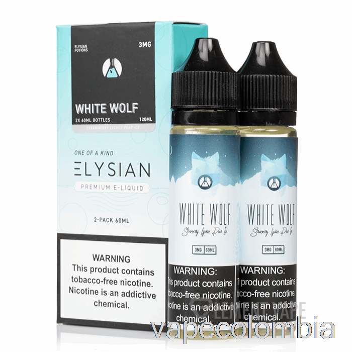 Kit Completo De Vapeo White Wolf - Elysian Labs - 120ml 6mg